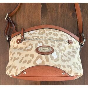 BOC Born Concept Animal‎ Print Faux Leather Crossbody Shoulder Purse Bag Women's